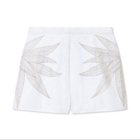 Mara Hoffman shorts excellent- perfect preowned embroidered - Picture 2 of 2